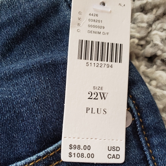 NWT Anthropologie Skinny Pedal Pusher Jeans - Picture 8 of 8